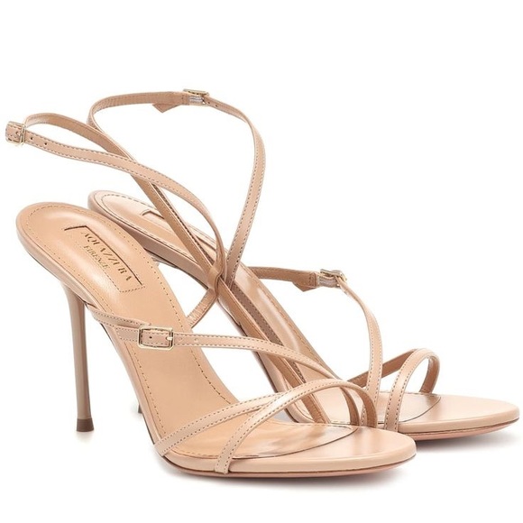 AUTHENTIC AQUAZZURA beige heels SZ 39 - Picture 2 of 11